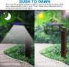 Voorraad in US + 800LM Solar Garden Light 90LEDS IP65 3 Modi Integrate Split Solar Street Light Outdoor Solar Wand Light