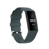 ل Fitbit Charge 3 4 SE 3SE 4SE سيليكون الفرقة الأشرطة سيليكون الاسوره الرياضة الأفران الذكية الملحقات معصمه سوار تنفس