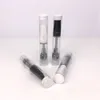TH2 ECIG CERAMIC COIL wit / zwart keramische platte mond extract olie vape cartridges .5ml 1 ml 2.0 mm gaten wickless verstuiver met plastic buis