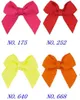 Bebek Kız 2" mini Hairbow Saç Yaylar Klipler Çocuklar Butik grogren Şerit ilmek Timsah Firkete şapkaya Accessaries 100pcs HD3303