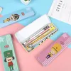 Pencil Cases 1Pcs Kawaii Iron Tinplate Creative Stationery Box Office Case For Students School Supplies Storage Case1