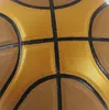 Alta qualità ufficiale taglia 7 peso resistente all'usura PU pallacanestro via casa pallacanestro per la pratica coperta all'aperto spedizione gratuita