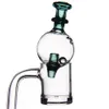 Glass bubble Carb Cap with Movable Bead Fits 25mm Bowl Dia High Borosilicate Glass D=29mm L=58mm Smoking Accessories