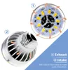 High Power LED Corn Light E27 LED Lamp 25W 35W 50W Candle Bulb 110V E26 Aluminum Fan Cooling No Flicker Light 5730