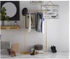 Licht luxe kleding hanger vloer slaapkamer meubels minimalistische kleding hangers huishoudelijke nordic doek rack