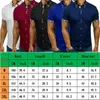 2020 Merk Ontwerp Casual Shirt Mannen Korte Mouw Slanke Fit Katoen Jurk Shirts Mannen Black Office Formele Mannen Shirt Plus Size 3XL