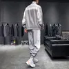 Erkek Tasarımcı Tracksuits Moda Uzun Kollu Ceket 2adet takımları Casual Erkek Kalem Pantolon Suit