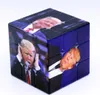 Divertente Trump Magic Cube Cubo magico professionale Puzzle Trump Stampa UV Adesivo per bambini Educazione per adulti Giocattoli di intelligenza Regalo 5,6 cm B4248