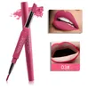 MISS ROSE 2 en 1 crayon à lèvres 8 couleurs rouge à lèvres beauté des lèvres maquillage imperméable couleur nue cosmétiques Lipliner stylo fête lèvres Stick4174729