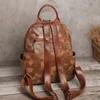 2020 Novo estilo Fashion Women Backpack marca de alta qualidade Leather Backpack Meninas Adolescentes Escola saco impermeável Mochila Mochilas