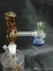 Hosahs Beauty Gourd Pot Wholesale Glass Bongs Oil Burner Pipes Water Pipes Glass Pipe Oil Rigs R￶kning