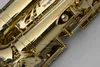 YANAGISAWA WO10 saxofón de latón oro Laca superficiales instrumentos musicales Eb del saxofón con las Tune caso del envío