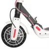 KUGOO ES2 Scooter électrique pliant 350W Moteur Écran d'affichage à LED Max 25KM / H Pneu de 8,5 pouces - Blanc