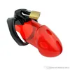 Male Chastity Device Cock Cage Virginity Lock with 3 Size Penis Cock Ring Chastity Belt Adult Sex Toys for Men