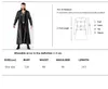 Wholesale-Halloween Adult Mens Vampire Costume Count Dracula Fancy Dress Outfit Cape Killers Leather Club DS Fancy Dress