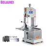 BEIJAMEI 1500W Bone Sawing Machine Grinder Commercial Bone Cutting Machines Frozen Meat Cutter for Cut Ribs/Fish/Meat/Beef