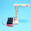 Technologia nauki światła światła zabawki dla dzieci kolaż intelektualny ręka DIY ręcznie robione materiały szkoleniowe
