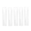 100st / parti 5ml DIY Läppstiftflaska Lip Balm Containrar Tom Kosmetisk Container Lotion Lim Stick Clear Travel Tube