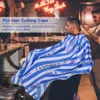 Tablier Cape coiffure imperméable robe Salon de coiffure salon de coiffure coupe de cheveux Capes Perm Dye Hair Cloth