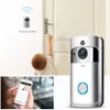 Wifi sonnette caméra intelligente WI-FI interphone vidéo porte sonnette appel pour appartements alarme IR sans fil lentille de couleur sécurité