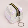 8 stilar Sequin Coin Pures Luxury Bling Magic Sequins Mini Plånböcker För Girl Party Favoriter För Mynt Keys Candy Wallet Bag Tillbehör