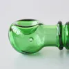 4.0 pouces Pipe en verre coloré accessoires pour fumer Pipe à fumer en verre pour fumer dab plate-forme brûleur à mazout bongs en verre