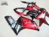 Bezpłatne wtryskiwanie niestandardowe Chiński Bodykit dla Kawasaki Ninja ZX636 ZX6R 2003 2004 ZX-6R 03 04 Czerwone zestawy odwalnicze