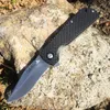 Flipper Carbon Fiber Jaktkniv Fällande Kniv Skinner Blade Knivar Camping Survival Jakt Taktisk Kniv EDC Verktyg