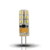 OMTO LED G4 Mini ampoule de maïs DC12V AC/DC12V 220V 24LED Remplacer la lumière halogène