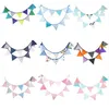 Wholesale Fabric Bunting Personality Wedding Birthday Party Decoration Indian tent Decoration Garden Garland