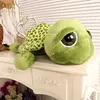 Todo novo 20cm animais de pelúcia super verde grandes olhos recheado tartaruga animal de pelúcia brinquedo do bebê gift2695199