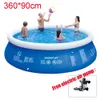 Swim pool Clip Net Thick Pad Summer frame Pool Home Inflat Swim Pool For Child Adults Family Bathtub Bath Tub Outdoor Children