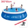 Piscine Clip Net Épais Pad Cadre D'été Piscine Maison Gonflable Piscine Pour Enfant Adultes Famille Baignoire Baignoire En Plein Air Enfants