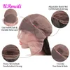 Brazilian Deep Wave Bob Lace Front Human Hair Wigs Transparent 13x4 Lace Frontal Deep Curly Remy Hair Wigs with Baby Hair Pre Plucked