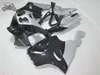 Free Custom fairing kit for Kawasaki Ninja 96-03 ZX7R ZX-7R ZX 7R ZZR750 1996-2003 Chinese ABS plastic silver black fairings bodywrok