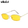 Small Rectangle Night Vision Goggles Sunglasses Women Men 2018 90s Sun Glasses Lady Retro Eyewear Driving Glasses oculos UV400