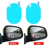 60PCS Car Rearview Mirror Film Antifog Water Mist Anti glare Protective Stickers Cars SUV Screen Rear View Mirror Window Clear5494234