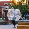 Gratis frakt 1,2m 100% tpu uppblåsbara bubbla fotboll fotboll boll zorb boll uppblåsbara mänskliga hamster boll stötfångare bollar för barn