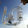 vetro bong riciclatore tamponare rig tubi dell'acqua da 8.5 pollici in vetro a nido d'ape caffettiera gorgogliatore tubo inebriante trasporto libero