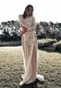 Abiti da sposa vintage in pizzo Boho Beach Applique a maniche lunghe Abito da sposa bohemien stile country senza schienale Abiti da sposa Hippie Gypsy vestido