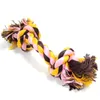 Pets Dog Dog Cotton Chews Toys красочные прочные плетена