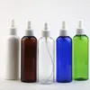 Ombro 200ml Rodada PET plástico spray frasco de perfume frasco de spray névoa fina Garrafas Make-up são engarrafados Separadamente EEA1208-2