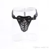 Free Shipping!!!Sexy Pants Harness Fixed Penis Ring Male Device Belt Penis Sleeve Cock Cage For Men Sex Panty8782355