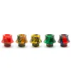 510 Drip Tip 3 Types Resin Mouthpiece for 510 Thread Atomizers Tanks e cigarettes vape Wide Bore Drippers dhl free