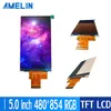 5 inch LCD-paneel 480 * 854 IPS TFT LCD-module met RGB-interfaceschermdisplays