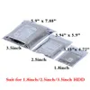 100pcs Anti Static Shielding Ziplock Bag ESD Bags 4x6 inch Resealable AntiStatic Zipper Bag for SSD HDD and Electronic Devices