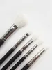 5-pcs Makeup Brush Set - 221/219/239/217/168 Soft Goat Hair EyeShadow Blush Contour Blending Beauty makeup brushes Set