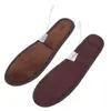 Electric Heating Insoles Foot Heater Winter Snow Warm Soft USB Warmer Pads - Coffee