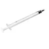100pcs/ Lab Supplies 1ml Plastic Disposable Injector Syringe For Refilling Measuring Nutrient Tools Feeding , Mixing Liquids No Needles
