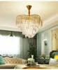 Moderne kroonluchter woonkamer lampen eenvoudige verlichting sfeer Home Lamp Luxe Slaapkamer Lamp Eenvoudig Europees Restaurant Crystal